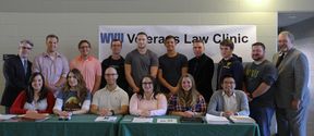 Veterans Law Clinic Group Photo
